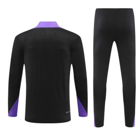 Paris Saint-Germain Tréninkový Mikina Čtvrt Zip 2024-25 Černá